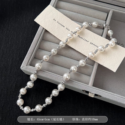 Women's Special-interest Design Light Luxury High-grade Clavicle Chain Temperament Autumnwinter Sweater Chain