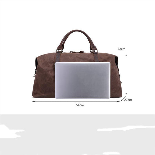 Horseskin Men's Waterproof Travel Folding Bag