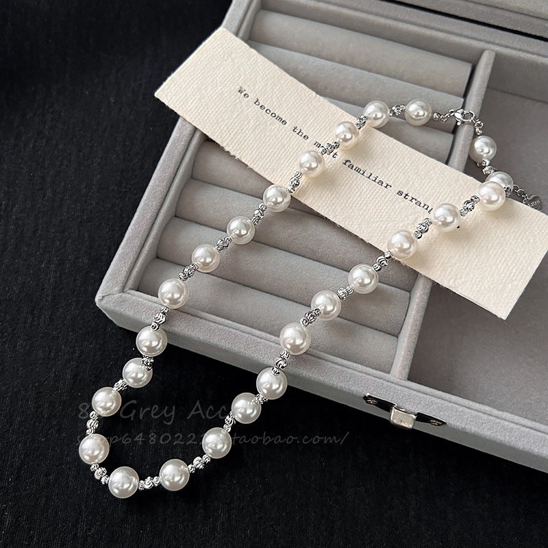 Women's Special-interest Design Light Luxury High-grade Clavicle Chain Temperament Autumnwinter Sweater Chain