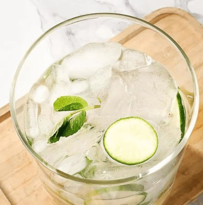 Drink Serve Dispenser With Wooden Stand